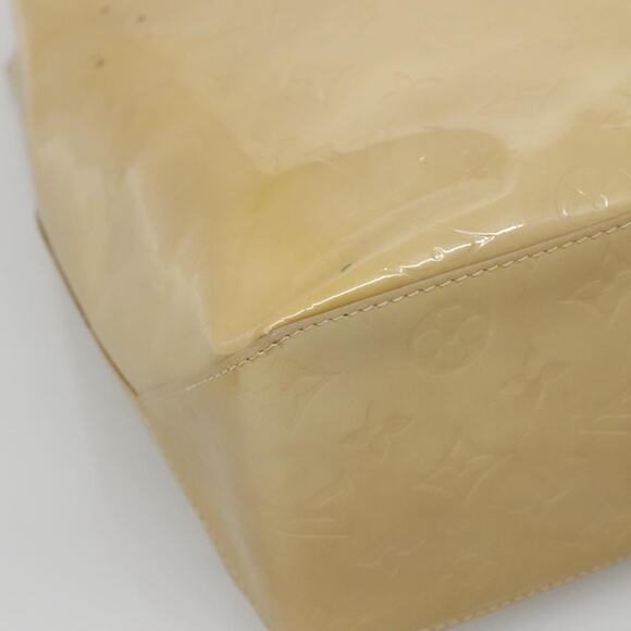 LOUIS VUITTON Monogram Vernis Reade MM Hand Bag Beige M91141 - Picture 16 of 16